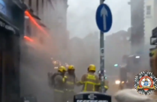 Section of Temple Bar closed off after fire at restaurant