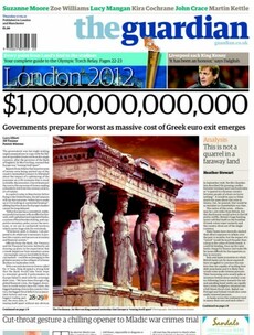 Scary Newspaper Front Page of the Day