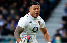 England centre Tuilagi turns down Racing move to extend stay at Leicester