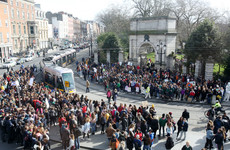 Photos: Thousands of students hit the streets for climate change demonstrations