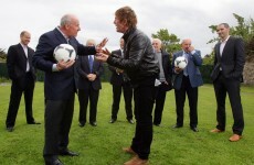 Caption time: when Liam Brady met Hector O'hEochagain