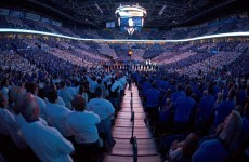 Oklahoma City pulled off one of the coolest crowd stunts we've ever seen last night