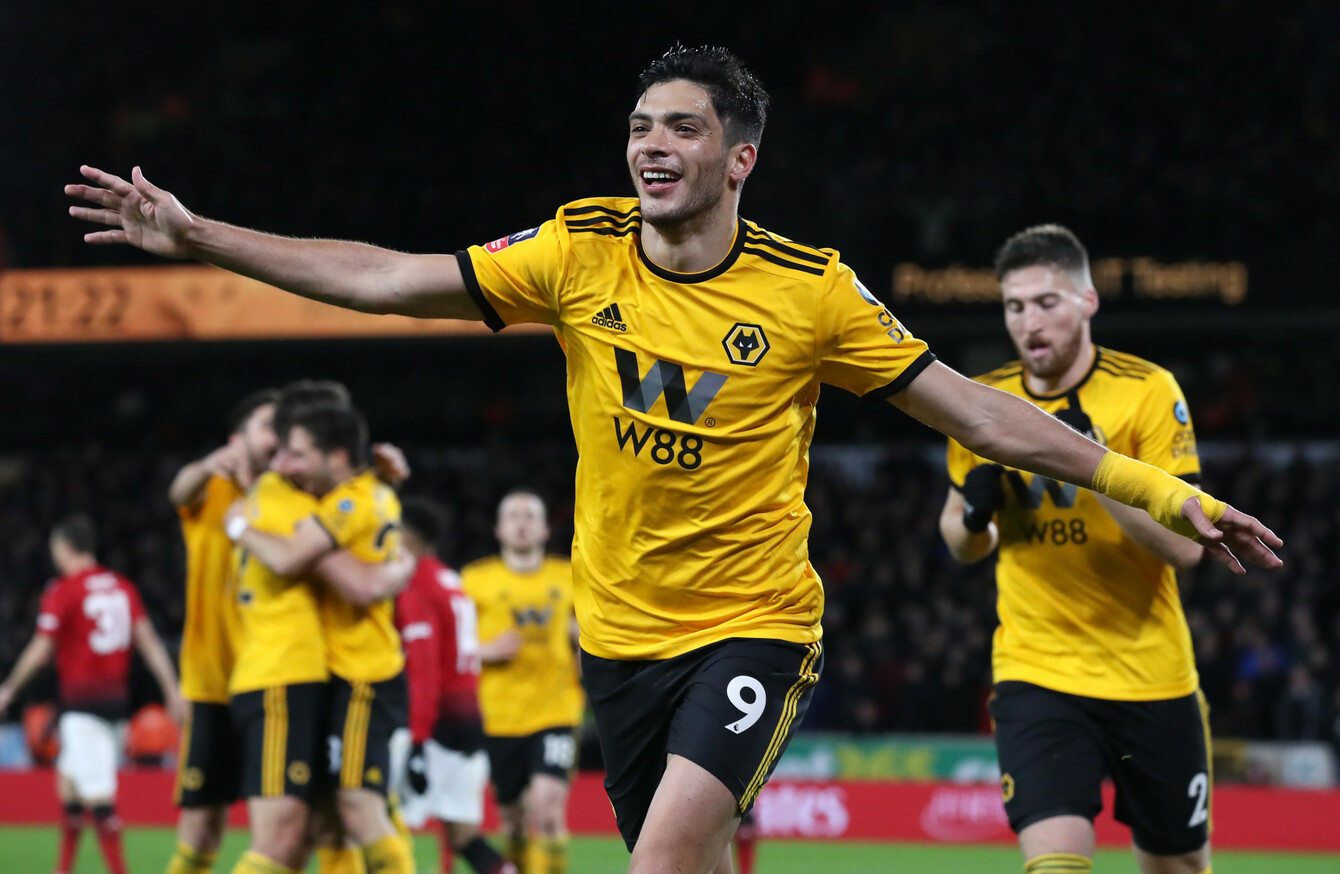 Wolves Knock Man United Out Of Fa Cup As Jimenez And Jota Book Semi Final Spot