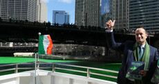 An unexpected guest and a luminous river: Leo ends St Patrick's trip not being centre of attention