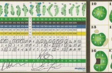 An aspiring PGA golfer might have shot the lowest round in the history of golf last weekend