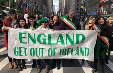 'Offensive and embarrassing': Coveney criticises McDonald for posing beside anti-English sign at parade