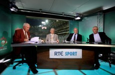 rte champions league panel tonight