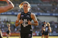 'Here's a pic of me at work' - AFLW star hits back at 'derogatory comments' in photo storm