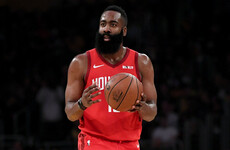 Rockets' James Harden completes the set to make NBA history