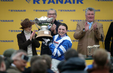 Broken collarbone rules Cheltenham hero Bryony Frost out of the Grand National
