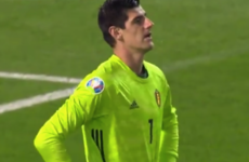 Thibaut Courtois gifts goal to Russia with howler of an error for Belgium