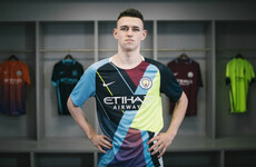 Man City's new mash-up kit is nine shirts in one