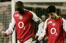 'This is the kid who made me leave Arsenal' - Vieira 'blames' Fabregas for Gunners exit