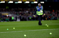 Republic of Ireland hit with Uefa charge over tennis ball protest