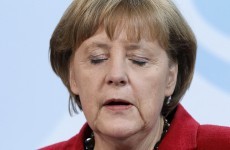 Did Angela Merkel say Greece should hold a referendum on euro membership?