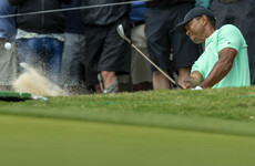 Woods makes miraculous saving shot but slips to defeat in Texas