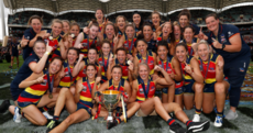 Clare's Considine helps Adelaide to emphatic AFLW Grand Final win in front of 53,000