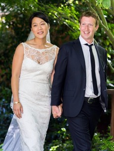 Facebook's Mark Zuckerberg weds on day after IPO