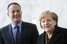 Merkel vows to 'fight until the last hour' to avoid no-deal Brexit ahead of Varadkar meeting
