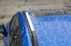 Risk of hail, sleet and snow in some areas today