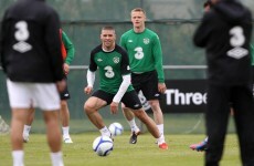 In pictures: Ireland squad's first full training session