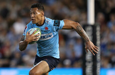 Australia star Folau breaks Super Rugby all-time try record