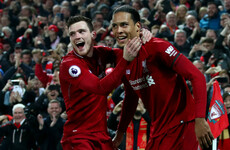 Liverpool will miss 'best left-back in England' Robertson against Porto - Van Dijk