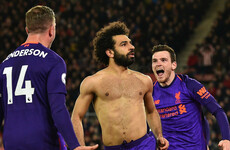 Salah played 'some of his best football for Liverpool' during goal drought - Henderson