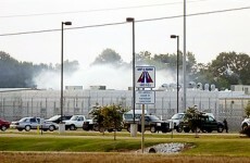 US prison on lockdown after guard death during riot
