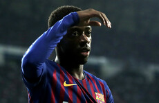 Boost for Barca as Dembele is passed fit for Old Trafford trip