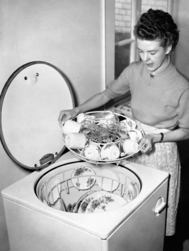 The burning question* Cutlery up or down in the dishwasher?