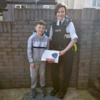 Boy who saved woman from being pulled into strangers' van honoured by PSNI