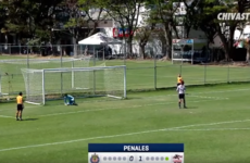 'Increíble' - Young Mexican footballer scores one of the luckiest penalties we've seen