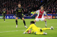 Ronaldo strikes to give Juventus edge against impressive Ajax