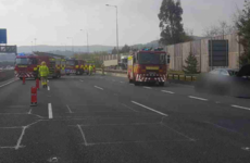 'Rubberneckers are causing delays': Crash on M50 northbound causes brief closure
