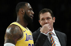 Lakers part company with head coach Luke Walton after tumultuous week