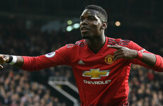 Pogba penalties help underwhelming Man United close the gap on top four