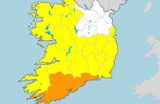 Status Orange rainfall warning for Cork and Waterford kicks in until tomorrow evening
