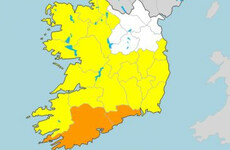 Status Orange rainfall warning for Cork and Waterford kicks in until tomorrow evening