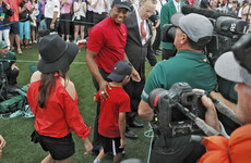 Woods not thinking about 18 as Nicklaus says: 'I'm shaking in my boots'