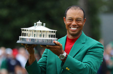 Woods surges up world rankings again after mastering Augusta