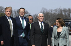 Taoiseach says he won't ask the US to choose between the UK and Ireland as he welcomes Pelosi to Dublin
