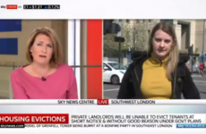 Sky News anchor apologises after being criticised for hitting out at renters during live interview
