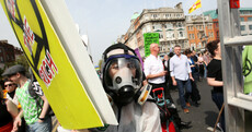 'This is an emergency': Extinction Rebellion comes to Dublin as sit-down protest blocks O'Connell Street