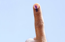 Indian man chops off index finger in desperation after voting for wrong party in national election