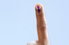 Indian man chops off index finger in desperation after voting for wrong party in national election