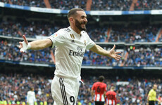 Hat-trick hero Benzema scores for fifth game in a row to seal Real Madrid victory