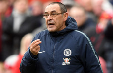 Sarri charged with misconduct following sending-off against Burnley