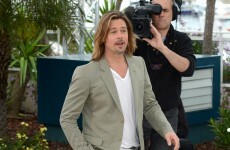 Brad, Alec and PACEY! The men work the Cannes red carpet