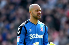 Fellow professionals select Randolph as Championship's top goalkeeper